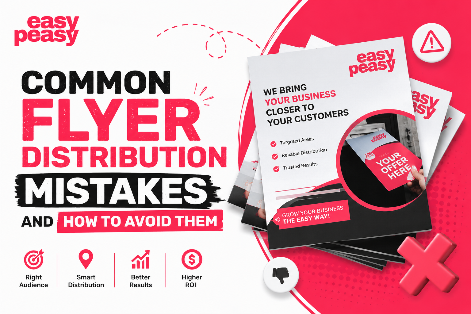 Common Flyer Distribution Mistakes and How to Avoid Them