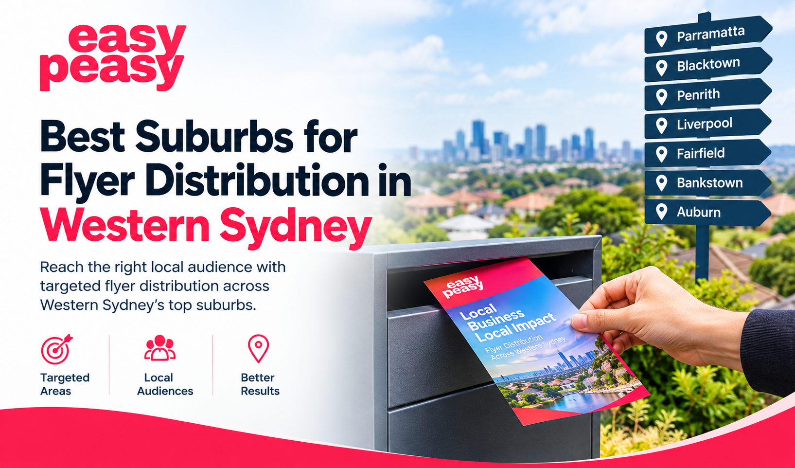Best Suburbs for Flyer Distribution in Western Sydney